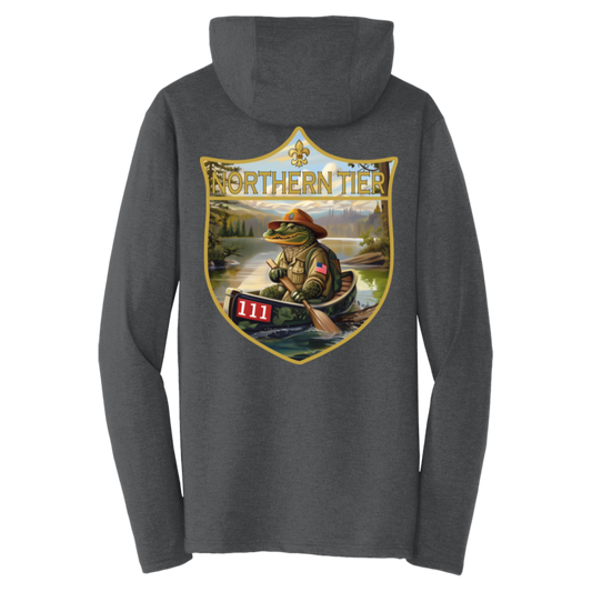 Troop 111 Northern Tier Triblend T-Shirt Hoodie