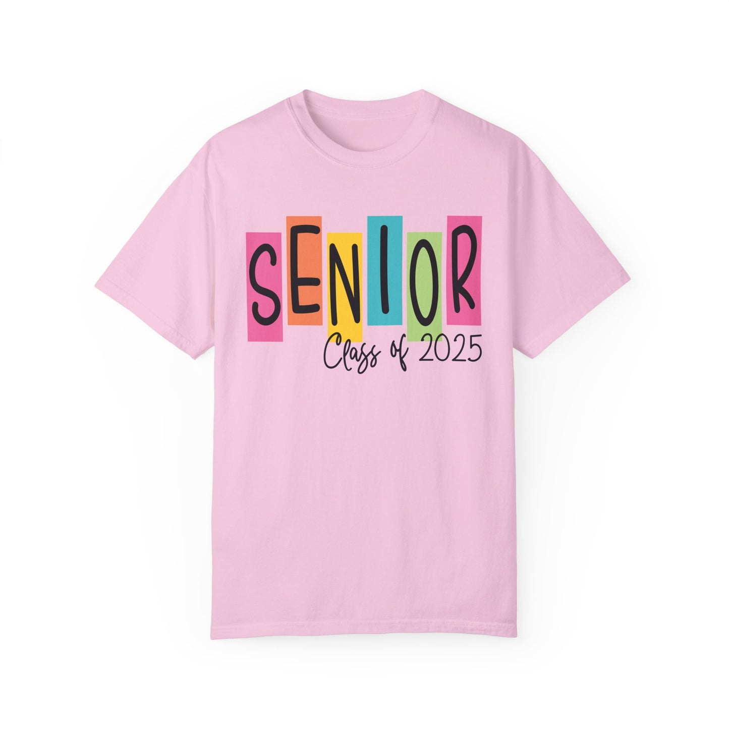 Senior 2025 Tiles Comfort Colors Oversized T-Shirt