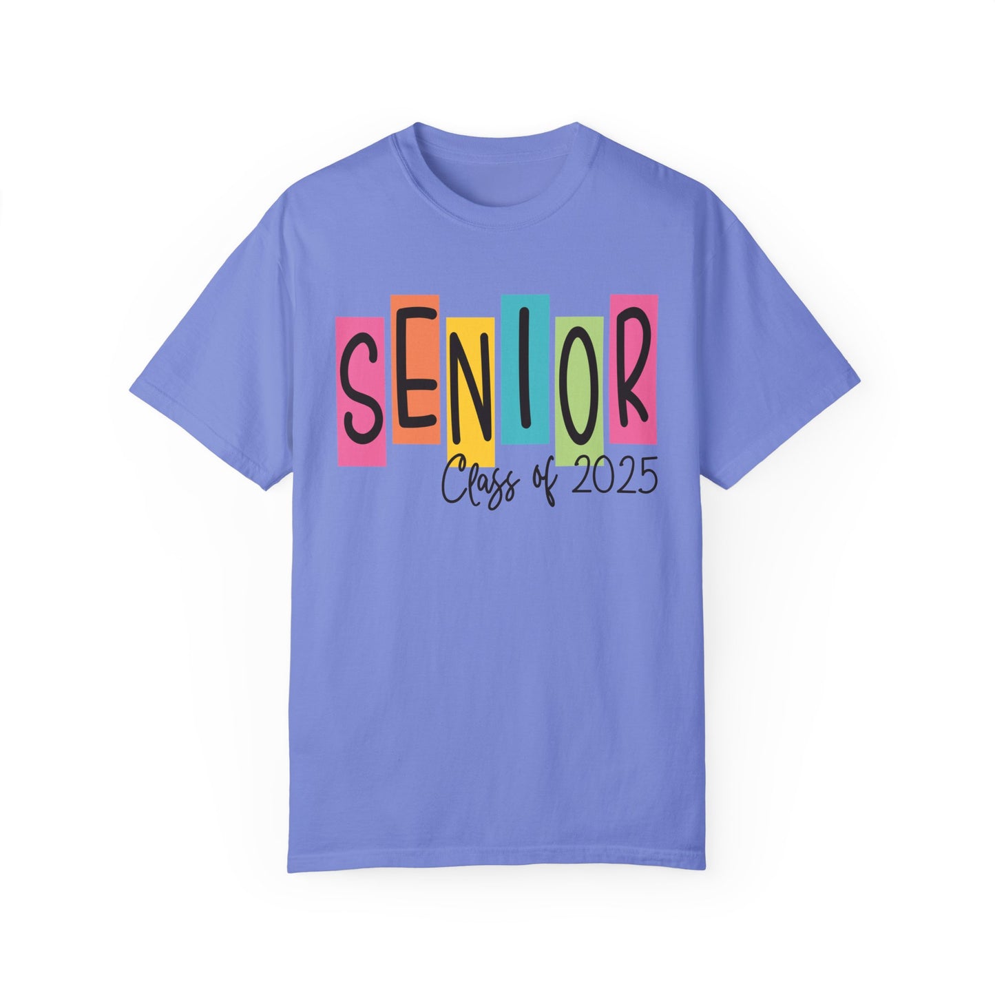 Senior 2025 Tiles Comfort Colors Oversized T-Shirt