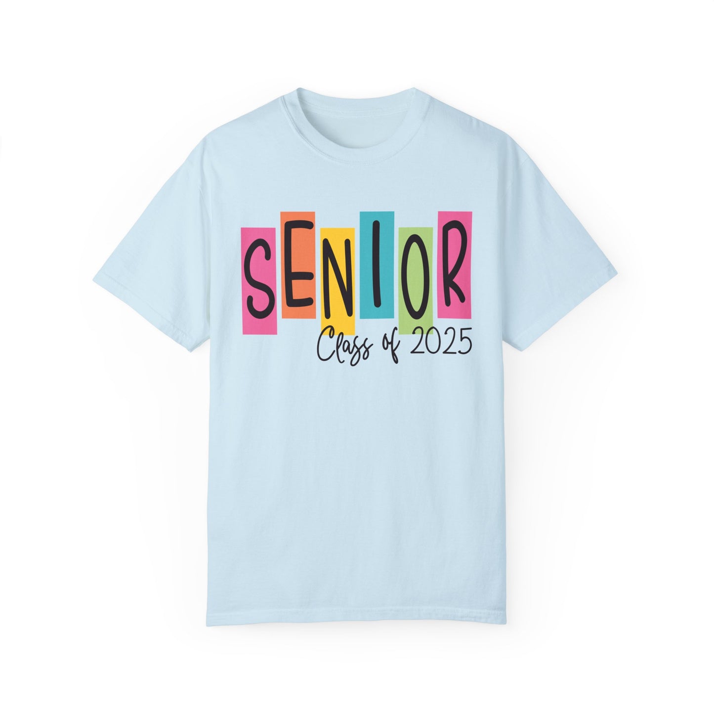 Senior 2025 Tiles Comfort Colors Oversized T-Shirt