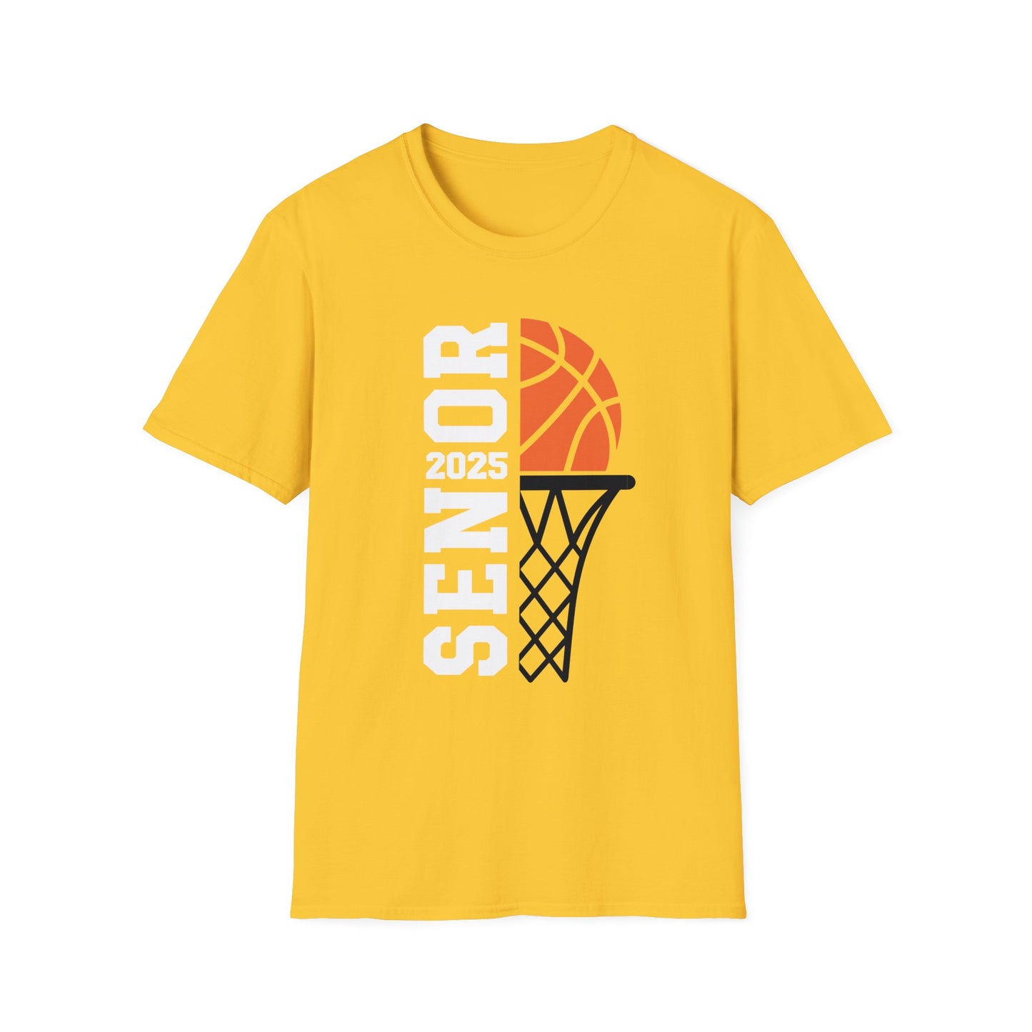 Senior 2025 Basketball Softstyle T-Shirt