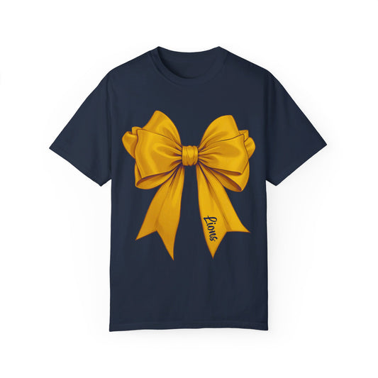 Lion Coquette Bow Comfort Colors Oversized T-shirt