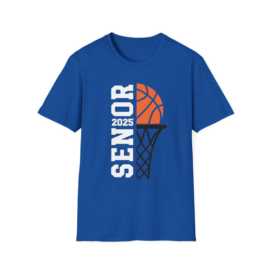 Senior 2025 Basketball Softstyle T-Shirt