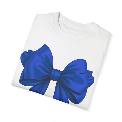 Skipper Coquette Bow Comfort Colors Oversized T-Shirt