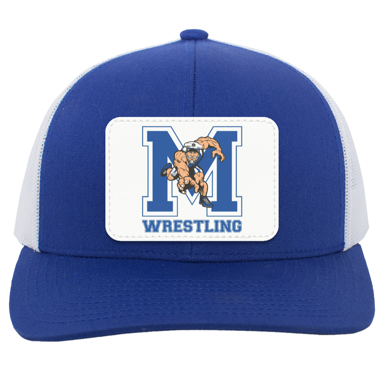 Skipper Wrestling Trucker Snap Back Hat