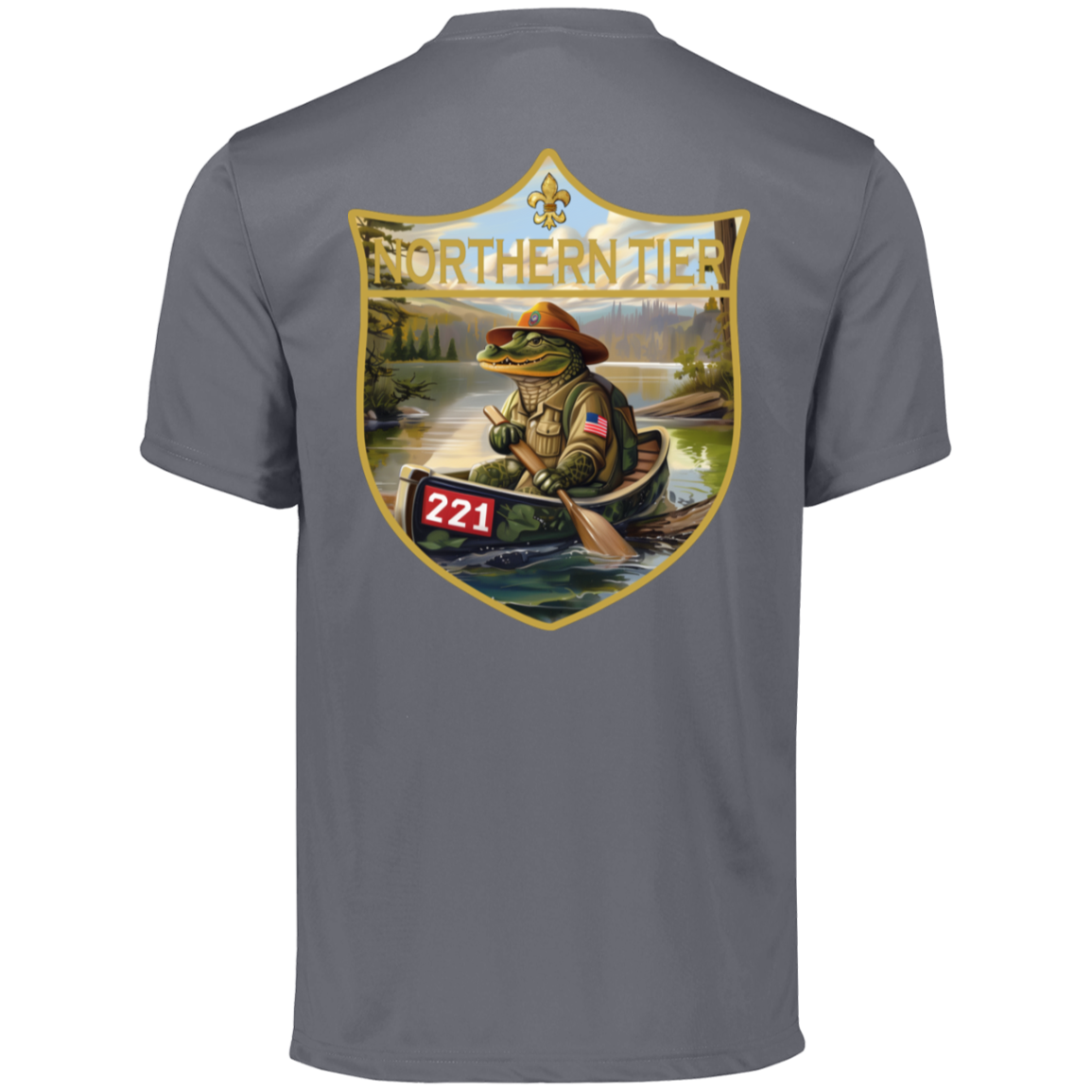 Troop 221 Northern Tier Short Sleeve Moisture-Wicking Tee